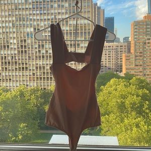 Tan Revolve Bodysuit